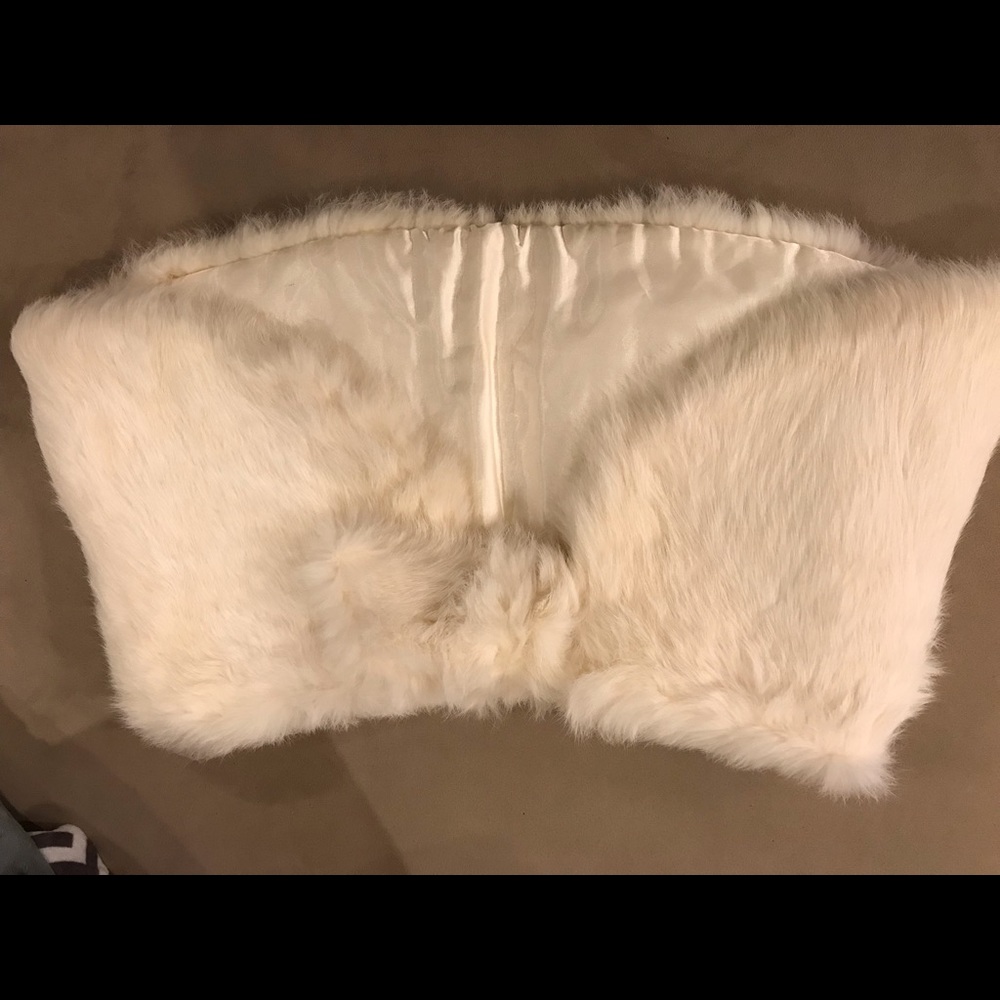 Fur shoulder shawl/cover